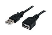 USB - StarTech.com USB 2.0 Extension Cable A to A - USBEXTAA3BK