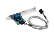 Nettverksadapter - StarTech.com 24in Internal Motherboard USB Header to Serial RS232 Adapter - ICUSB232INT1