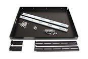 Rackskap - StarTech.com 22in Black Deep Sliding Server Rack Cabinet Shelf - SLIDESHELFD