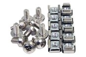 Tilbehør - StarTech.com CABSCREWM62 M6 Mounting Screws and Cage (100-Pack) - CABSCREWM62