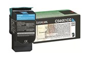 Printertilbehør blekk/toner - Lexmark C544X1CG / High Capacity Black Toner - Laser toner Cyan - C544X1CG