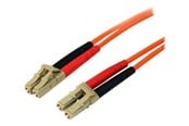 Nettverkskabel - StarTech.com Multimode 50/125 Duplex Fiber Patch Cable LC - LC - netværkskabel - Oransje - 30m - 50FIBLCLC30