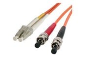 Nettverkskabel - StarTech.com Multimode 62.5/125 Duplex Fiber Patch Cable LC - ST - patchkabel - FIBLCST3