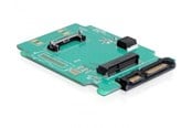 Kontroller - DeLOCK Converter SATA 22 pin> mSATA - 61881