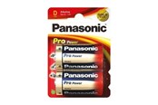 Batteri - Panasonic Alkaliske Pro Strøm LR20PPG - batteri - D - LR20PPG/2BP