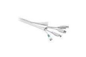 Kabelordner/Kabelstrømpe - MicroConnect Connect cable wrap with hook & loop fastener - CABLESOCK3