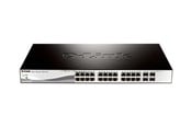 Switch/splitter - D-Link Web Smart DGS-1210-28P - switch - 24 porte - Administreret - DGS-1210-28P