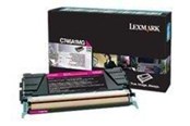 Printertilbehør blekk/toner - Lexmark Toner - Laser toner Rød - C746A1MG