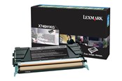 Printertilbehør blekk/toner - Lexmark X746H1KG Black - Laser toner Svart - X746H1KG