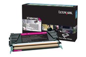 Printertilbehør blekk/toner - Lexmark X748H1MG Magenta - X748H1MG