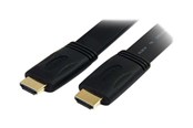 Skjermkabel - StarTech.com HDMI - HDMI - Flat - 1.5m - Svart - HDMIMM6FL