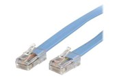 Nettverkskabel - StarTech.com Cisco Console Rollover Cable - RJ45 Ethernet - nätverkskabel - Blå - 1m - ROLLOVERMM6