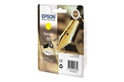 Printertilbehør blekk/toner - Epson 16 Ink Cartridge - Yellow - C13T16244010