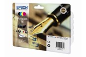 Printertilbehør blekk/toner - Epson 16 Ink Cartridge Multi - CMYK - C13T16264010