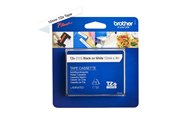 Papir, Fotopapir & Etiketter - Brother TZe-231S 12mm Black on White Tape 4m - TZE231S