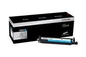 Printertilbehør blekk/toner - Lexmark 700D2 - Cyan - developer kit LCCP - Developer-kit Cyan - 70C0D20