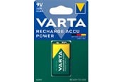 Batteri - VARTA Ladbart batteri, 9V, 200mah, 1 stk. - 56722101401