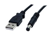 Strømkabel (intern) - StarTech.com USB to Type M Barrel 5V DC Power Cable - USB2TYPEM2M