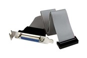 Parallell/seriell kabel - StarTech.com Low Profile 16in Parallel Port Header Cable Adapter with Bracket - PLATE25F16LP