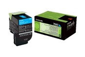 Printertilbehør blekk/toner - Lexmark 70C20C0 - Cyan Toner - Laser toner Cyan - 70C20C0