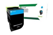 Printertilbehør blekk/toner - Lexmark 702XC / 70C2XC0 High Yield Cyan Toner - Laser toner Cyan - 70C2XC0