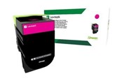 Printertilbehør blekk/toner - Lexmark 702XM / 70C2XM0 High Yield Magenta Toner - Laser toner Rød - 70C2XM0