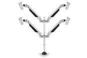 Veggmontering, AV-braketter & AV-møbler - Multibrackets M VESA Gas Lift Arm Quad Silver - Max 10 kg - recommended for - 7350022737228