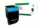 Printertilbehør blekk/toner - Lexmark 802XC - Laser toner Cyan - 80C2XC0