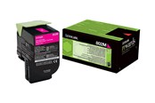 Printertilbehør blekk/toner - Lexmark 80C20M0 / 802M Return Program Toner - Laser toner Rød - 80C20M0