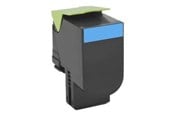 Printertilbehør blekk/toner - Lexmark 800X2 - Laser toner Cyan - 80C0X20