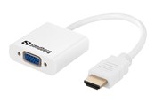 Skjermkabel - Sandberg HDMI to VGA+Audio Converter - 508-77