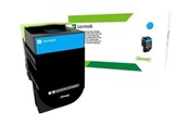 Printertilbehør blekk/toner - Lexmark 80C2HCE / Cyan Toner - 80C2HCE