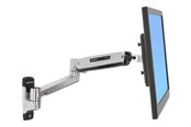 Veggmontering, AV-braketter & AV-møbler - Ergotron LX Sit-Stand Wall Mount LCD Arm - Max 11.3 kg - recommended for 42" - 45-353-026