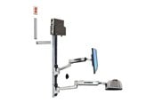 Skjermholder - Ergotron LX Sit-Stand Wall Mount System - 45-359-026