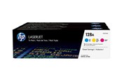 Printertilbehør blekk/toner - HP 128A / CF371AM 3-Pack (Yellow Cyan Magenta) Toner - Laser toner Colour (cyan, magenta, yellow) - CF371AM