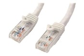 Nettverkskabel - StarTech.com Gigabit Snagless RJ45 UTP Cat6 Patch Cable Cord - N6PATC15MWH