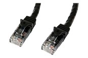 Nettverkskabel - StarTech.com Gigabit Snagless RJ45 UTP Cat6 Patch Cable Cord - N6PATC15MBK