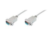 Nettverkskabel - DIGITUS Zero-Modem Connection Cable - 3m - Beige - 3m - AK-610100-030-E