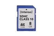 Minnekort - Intenso SD Class 10 - 20MB/s - 8GB - 3411460
