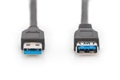 USB - DIGITUS USB 3.0 Extension Cable - 1.8m - AK-300203-018-S