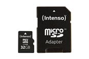 Minnekort - Intenso microSD Class 10 - 20MB/s - 32GB - 3413480