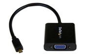 Skjermkabel - StarTech.com Micro HDMI to VGA Adapter for Smartphones / Ultrabook / Tablet video transformer - MCHD2VGAE2