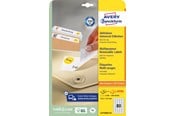 Papir, Fotopapir & Etiketter - Avery Avtagbare flerbruksetiketter , Til alle skrivere, 35,6 x 16,9 mm, Hvit - L4732REV-25