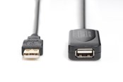 USB - DIGITUS USB 2.0 Active Extension Cable - DA-70130-4