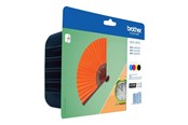 Printertilbehør blekk/toner - Brother LC129XLVALBP / LC 129XLVALBP Value Pack 4-Pack Ink - Blekkpatron Cyan - LC129XLVALBP