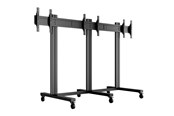 Veggmontering, AV-braketter & AV-møbler - Multibrackets M Public Video Wall Stand 3-screens 40-55" Black - Max 120 kg - recommended for 55" - 7350022739789
