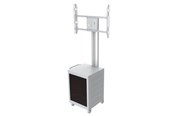 Veggmontering, AV-braketter & AV-møbler - Multibrackets M Public Display Stand 180 Single MediaBox4 Silver - Max 40 kg - recommended for 55" - 7350022737754