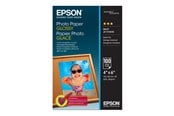 Papir, Fotopapir & Etiketter - Epson Photo paper glossy 100x150mm - C13S042548