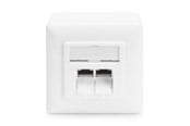 Tilbehør - DIGITUS DN-9006/B5-N - CAT6 Wall Outlet (5-Pack) - DN-9006/B5-N