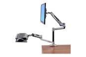 Skjermholder - Ergotron WorkFit-LX Sit-Stand Desk Mount System - 45-405-026